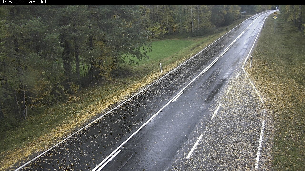 Weather Camera Image Road 76 Kuhmo, Tervasalmi, Kuhmo, Kainuu