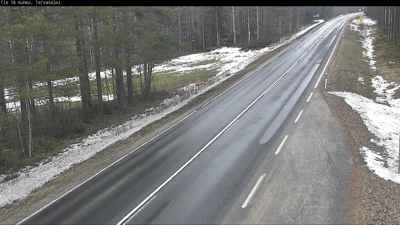 Kelikamerat Kuva Tie 76 Kuhmo, Tervasalmi, Kuhmo, Kainuu