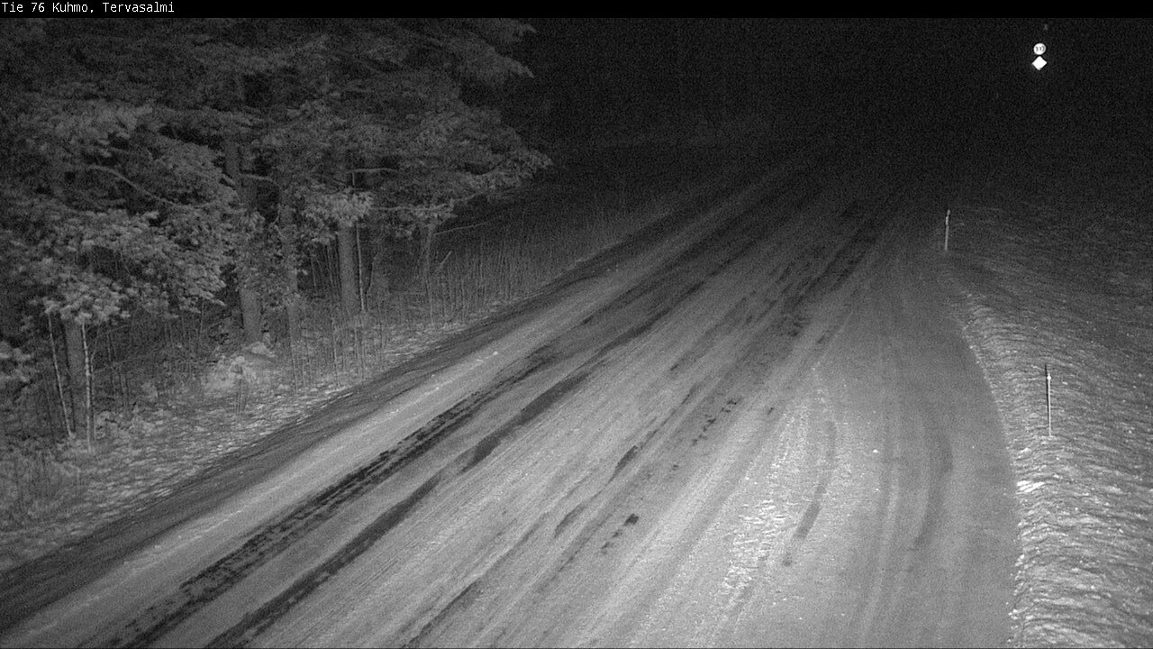 Weather Camera Image Road 76 Kuhmo, Tervasalmi, Kuhmo, Kainuu