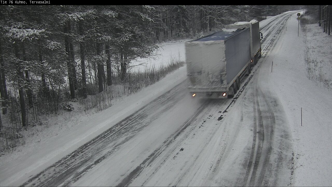 Weather Camera Image Road 76 Kuhmo, Tervasalmi, Kuhmo, Kainuu