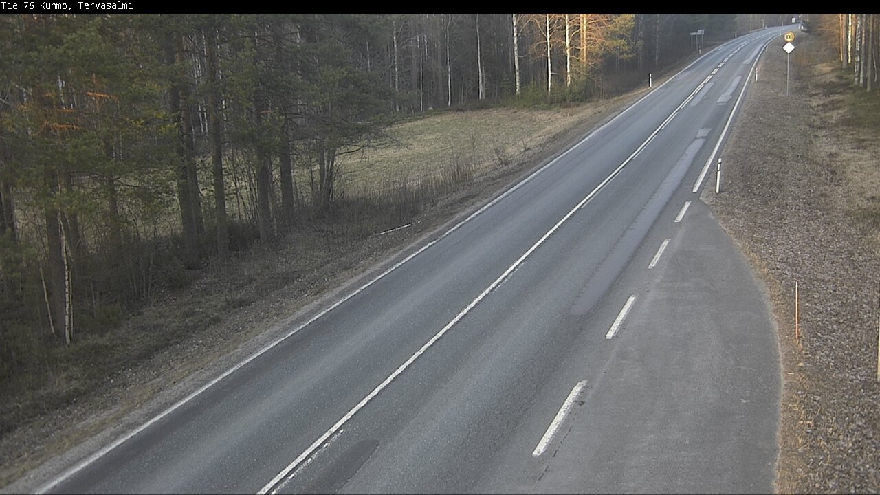 Kelikamerat Kuva Tie 76 Kuhmo, Tervasalmi, Kuhmo, Kainuu