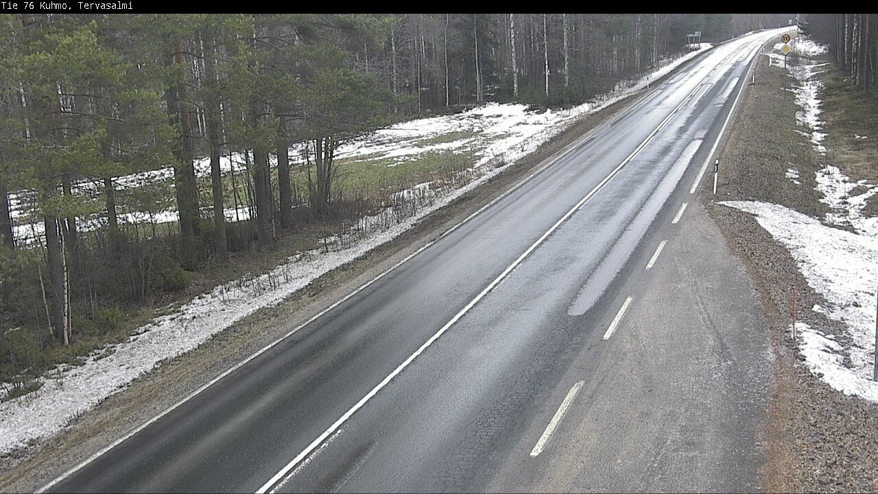 Kelikamerat Kuva Tie 76 Kuhmo, Tervasalmi, Kuhmo, Kainuu