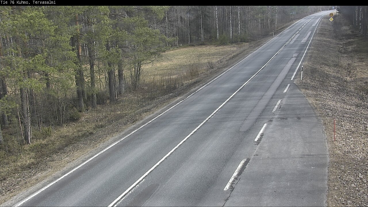 Kelikamerat Kuva Tie 76 Kuhmo, Tervasalmi, Kuhmo, Kainuu