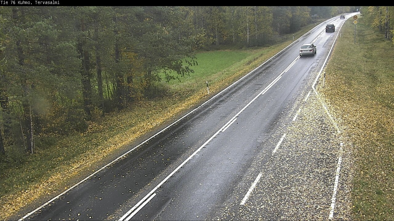 Weather Camera Image Road 76 Kuhmo, Tervasalmi, Kuhmo, Kainuu