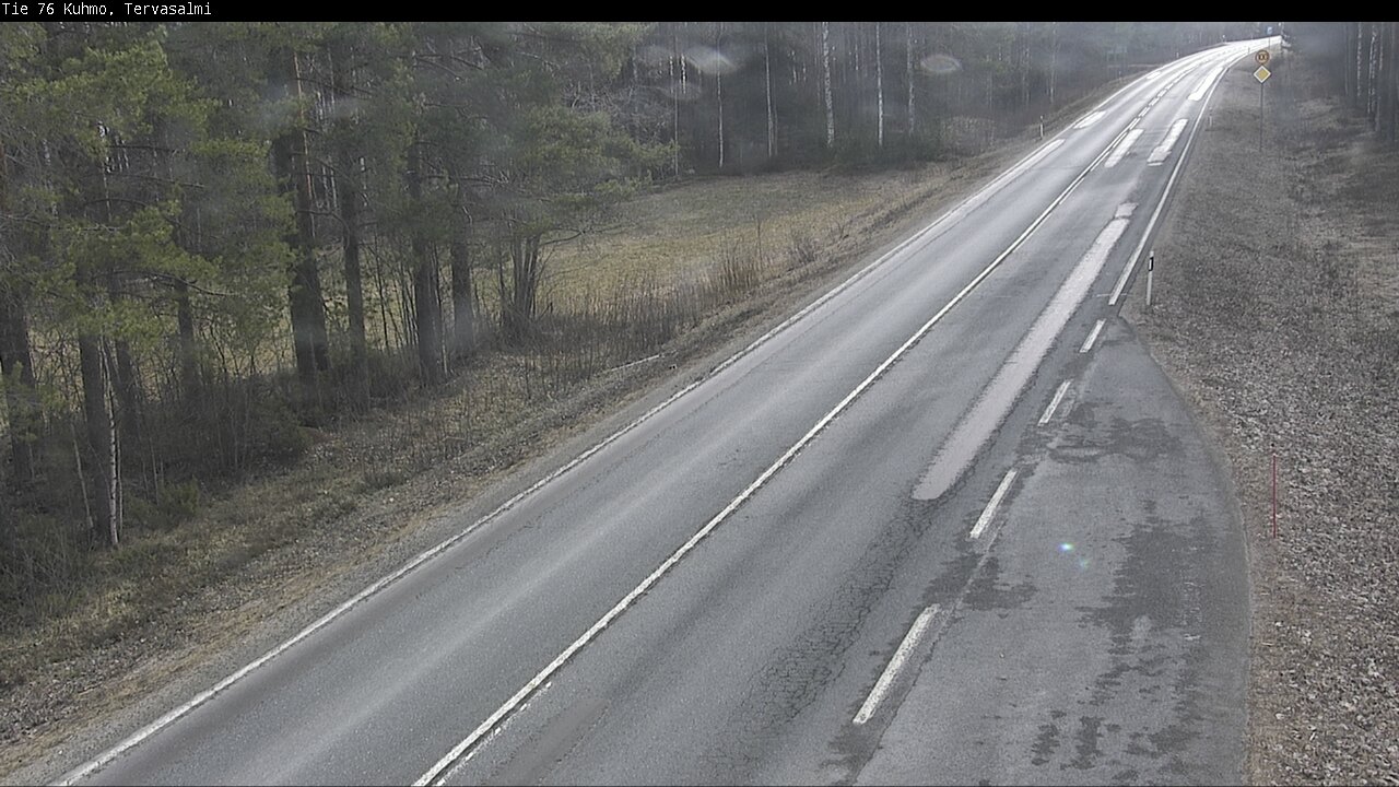 Kelikamerat Kuva Tie 76 Kuhmo, Tervasalmi, Kuhmo, Kainuu