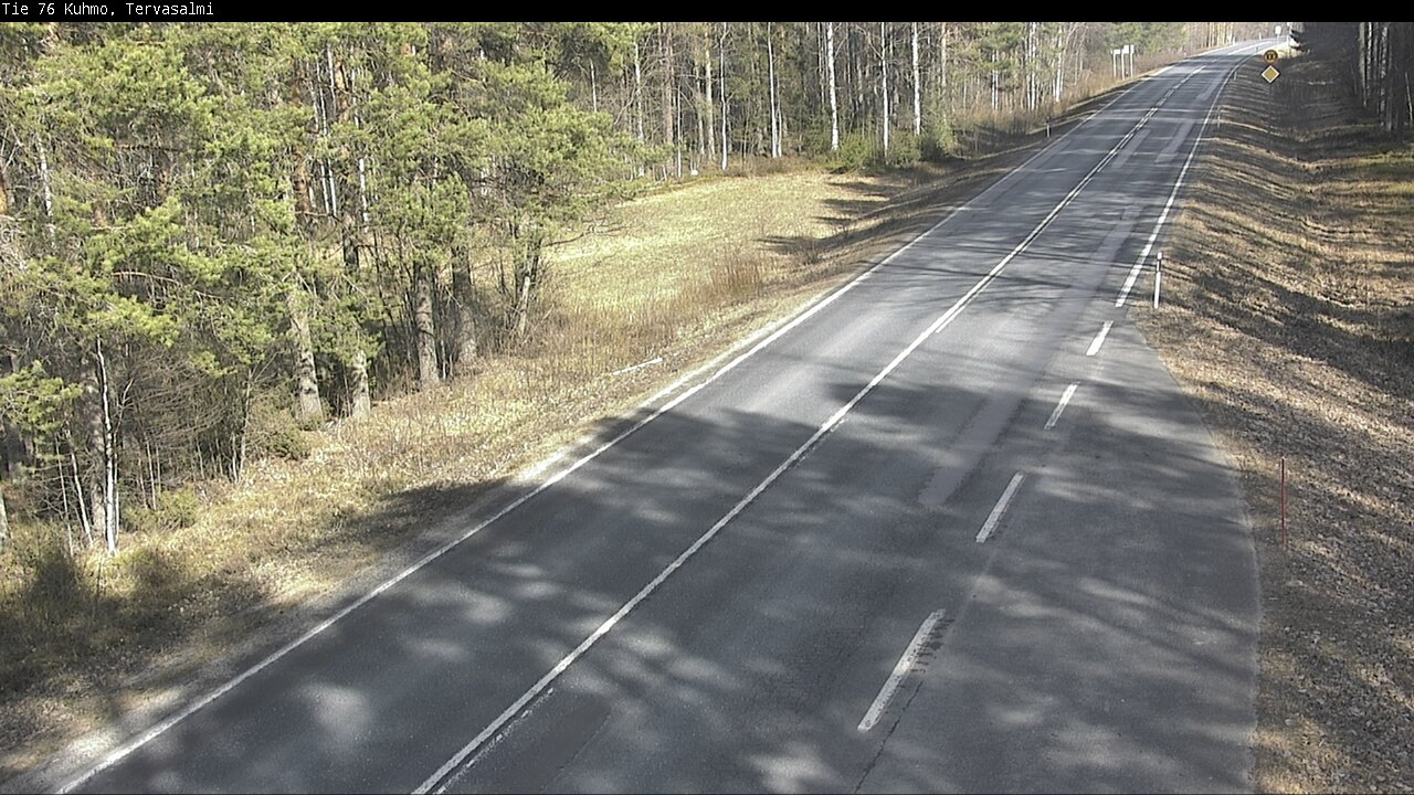 Kelikamerat Kuva Tie 76 Kuhmo, Tervasalmi, Kuhmo, Kainuu