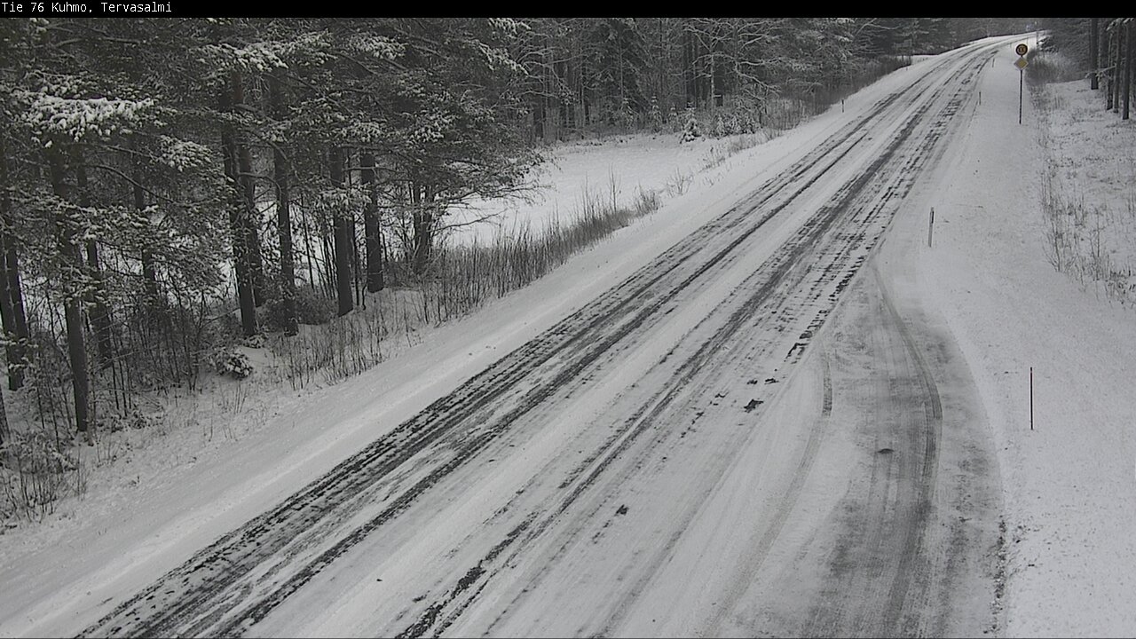 Weather Camera Image Road 76 Kuhmo, Tervasalmi, Kuhmo, Kainuu
