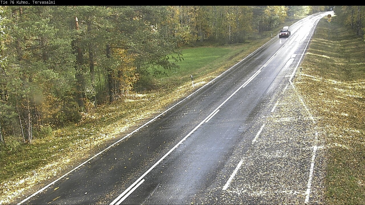 Weather Camera Image Road 76 Kuhmo, Tervasalmi, Kuhmo, Kainuu