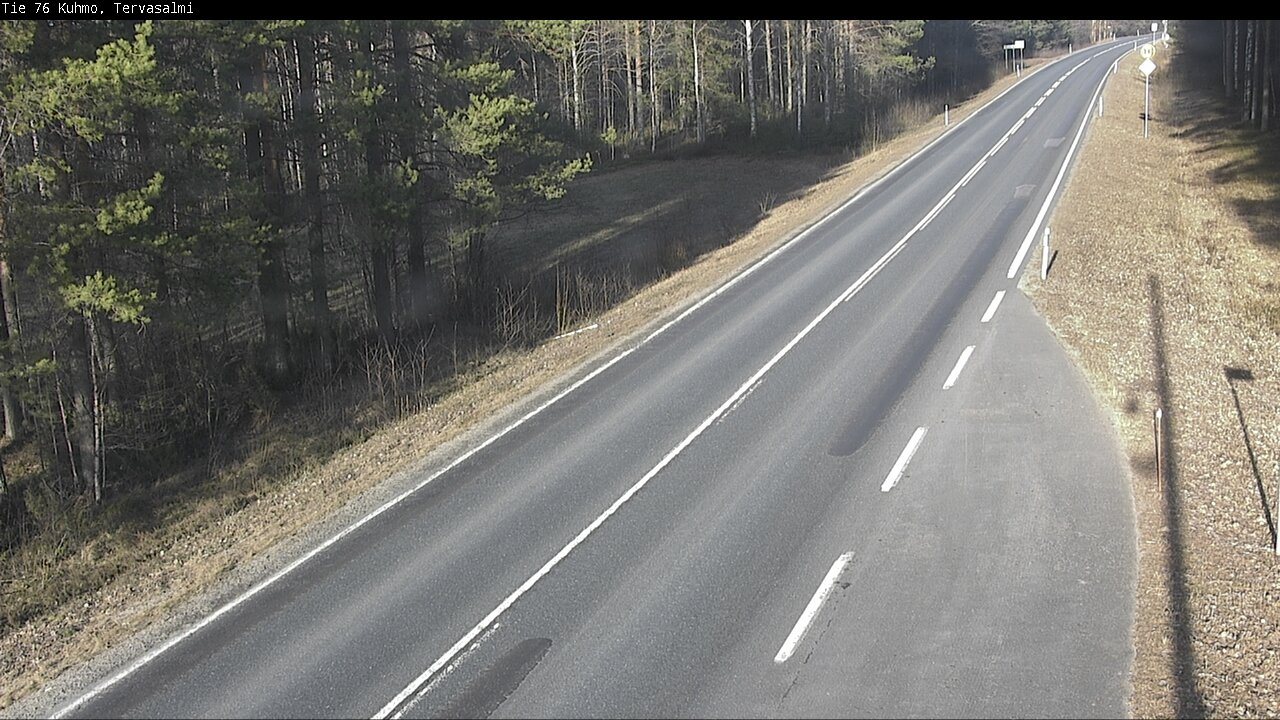 Kelikamerat Kuva Tie 76 Kuhmo, Tervasalmi, Kuhmo, Kainuu