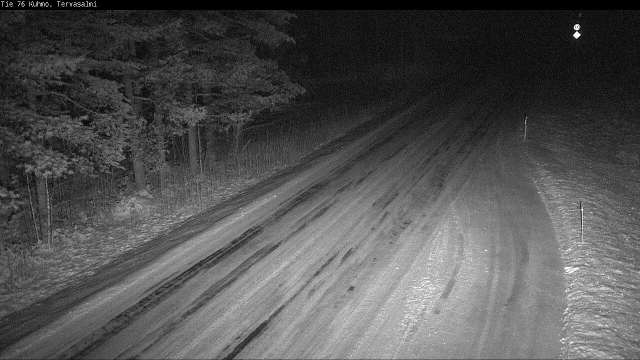 Weather Camera Image Road 76 Kuhmo, Tervasalmi, Kuhmo, Kainuu