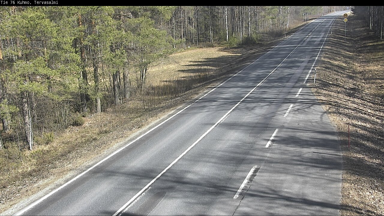 Kelikamerat Kuva Tie 76 Kuhmo, Tervasalmi, Kuhmo, Kainuu