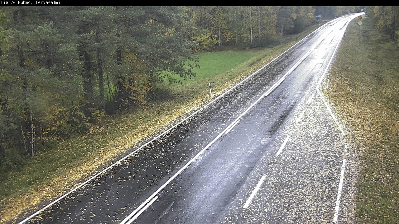 Weather Camera Image Road 76 Kuhmo, Tervasalmi, Kuhmo, Kainuu