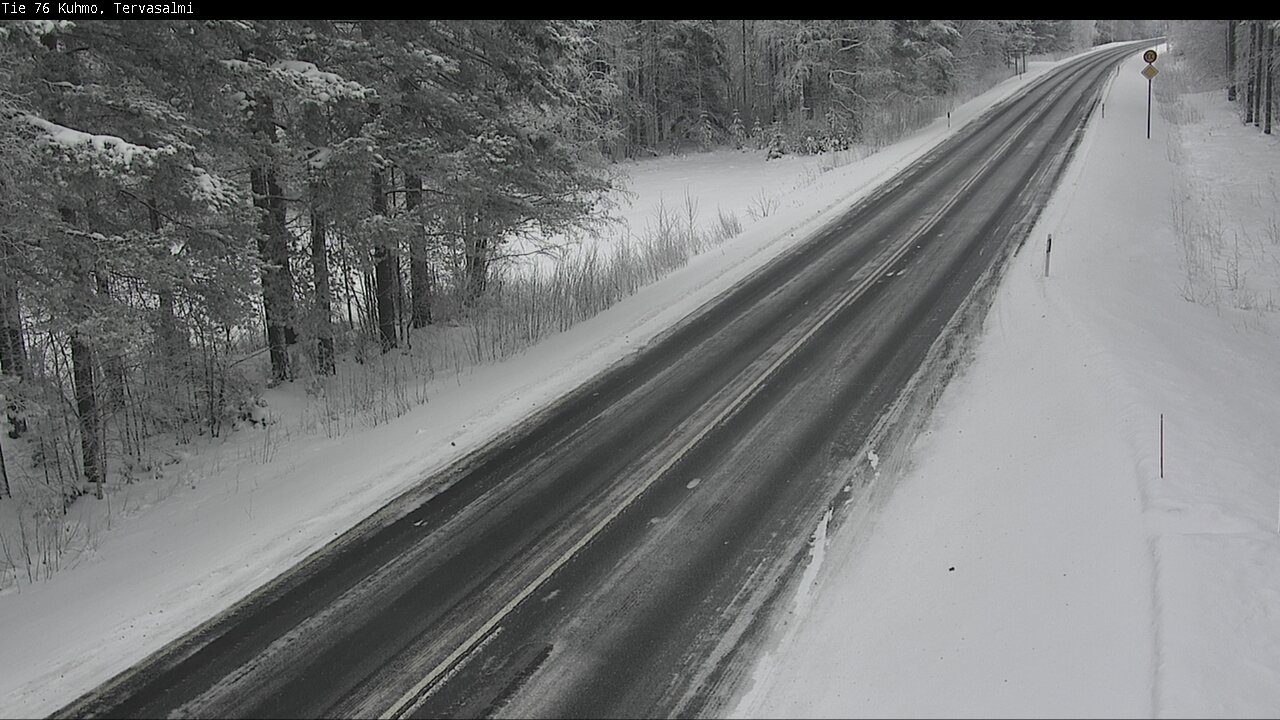 Weather Camera Image Road 76 Kuhmo, Tervasalmi, Kuhmo, Kainuu