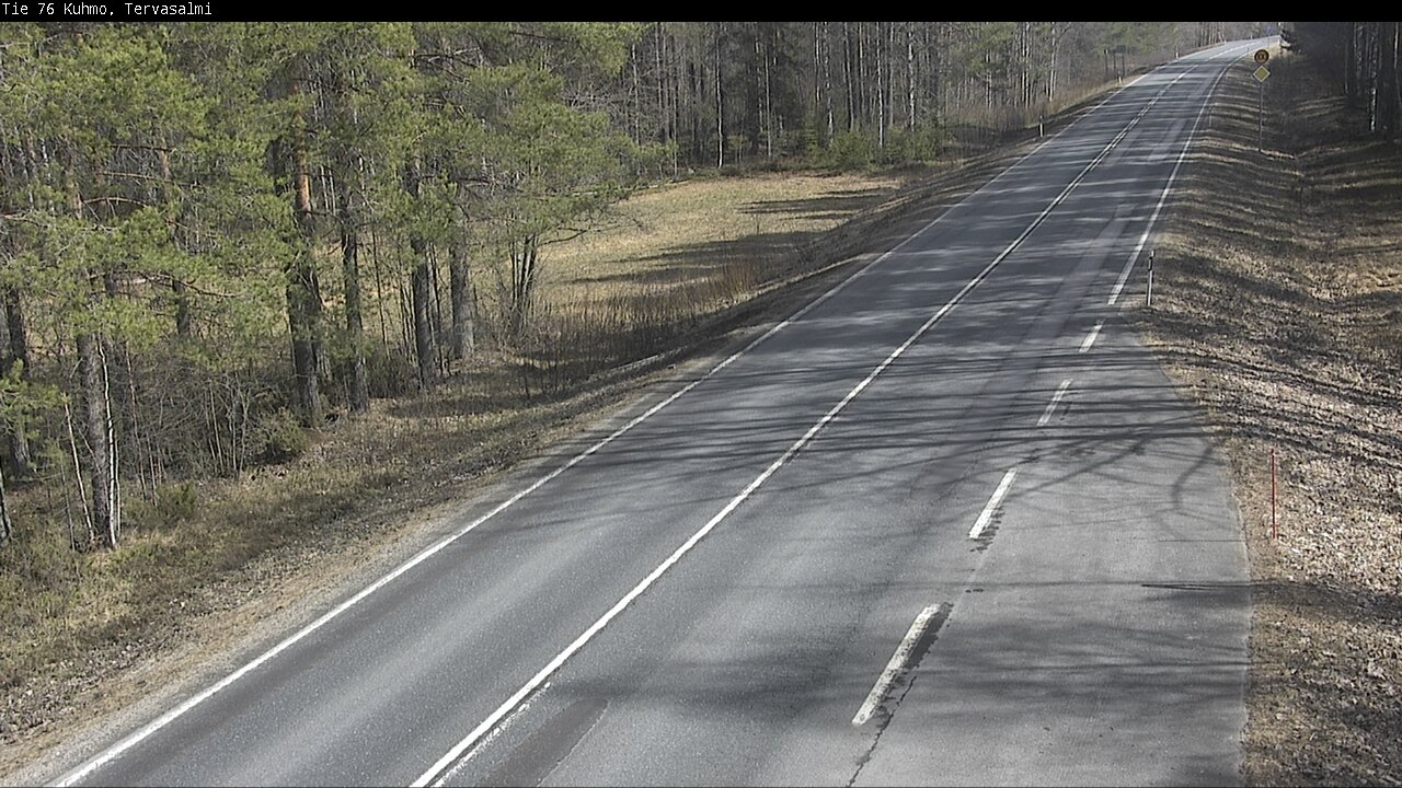 Kelikamerat Kuva Tie 76 Kuhmo, Tervasalmi, Kuhmo, Kainuu