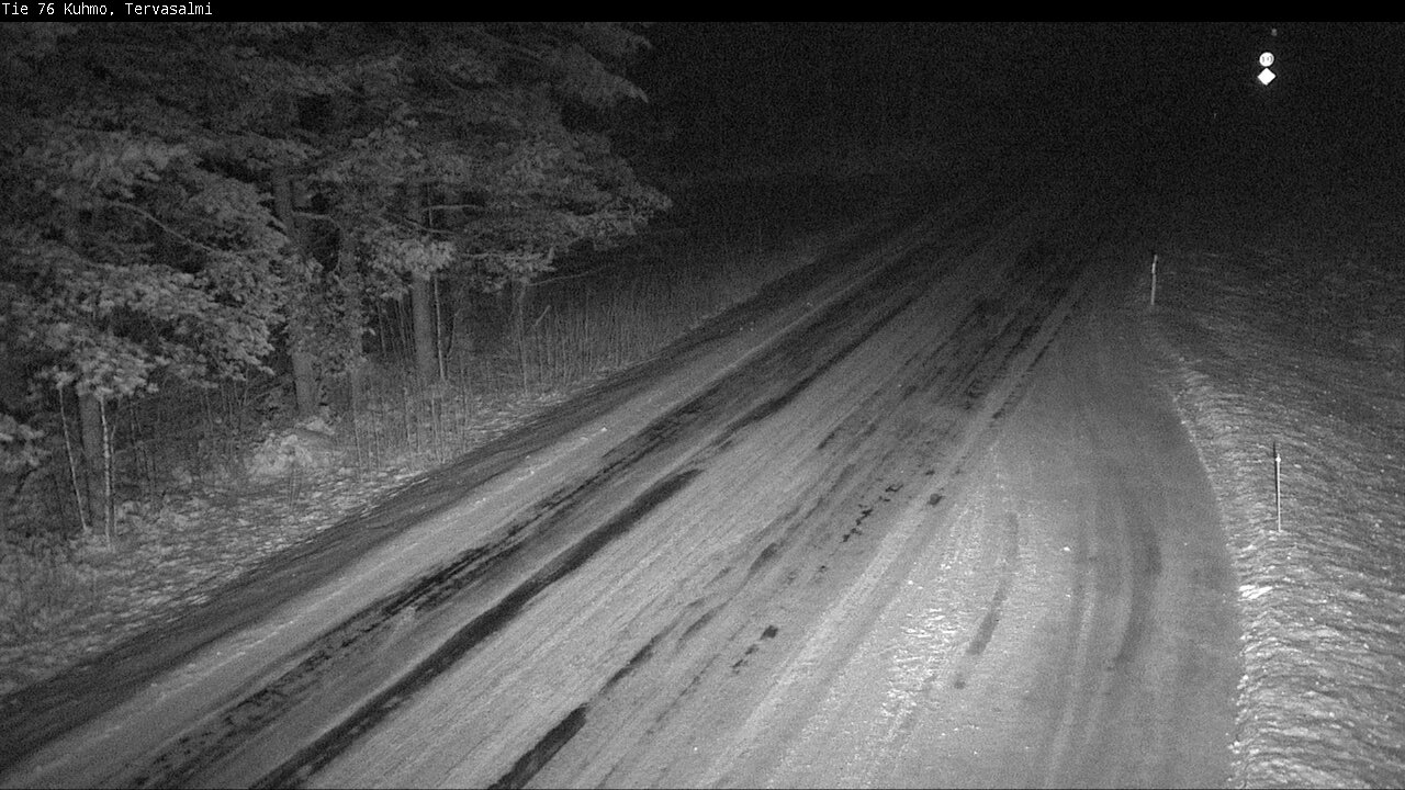 Weather Camera Image Road 76 Kuhmo, Tervasalmi, Kuhmo, Kainuu