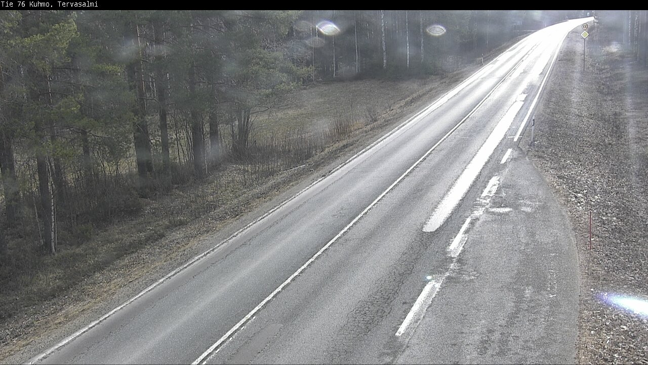 Kelikamerat Kuva Tie 76 Kuhmo, Tervasalmi, Kuhmo, Kainuu