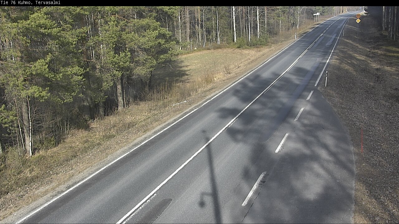 Kelikamerat Kuva Tie 76 Kuhmo, Tervasalmi, Kuhmo, Kainuu