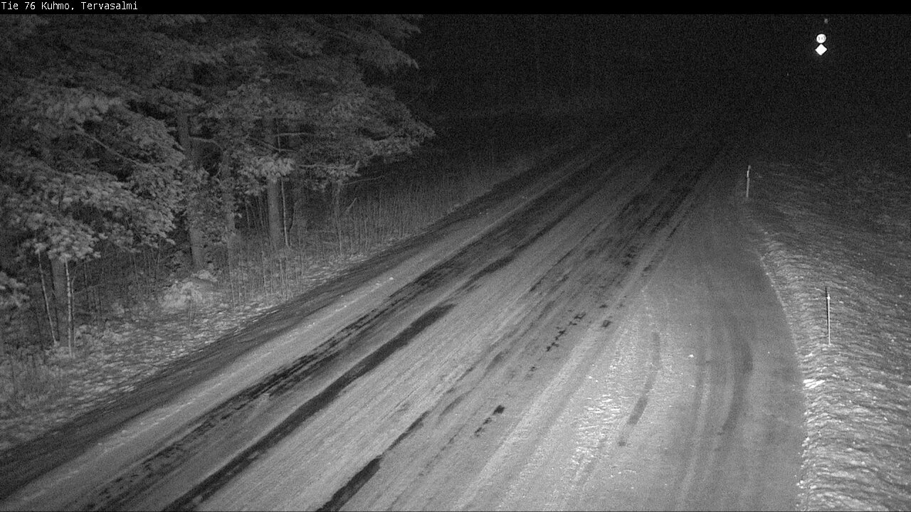 Weather Camera Image Road 76 Kuhmo, Tervasalmi, Kuhmo, Kainuu