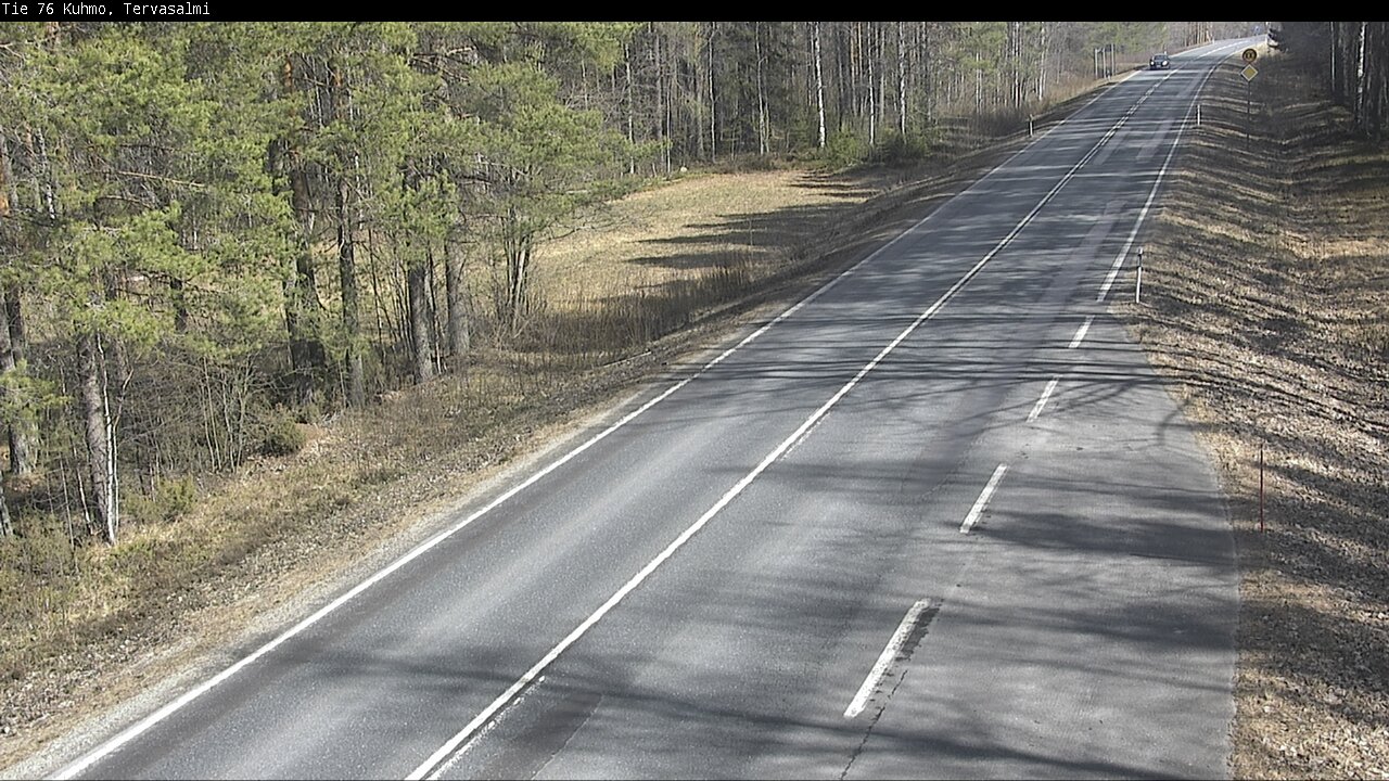Kelikamerat Kuva Tie 76 Kuhmo, Tervasalmi, Kuhmo, Kainuu
