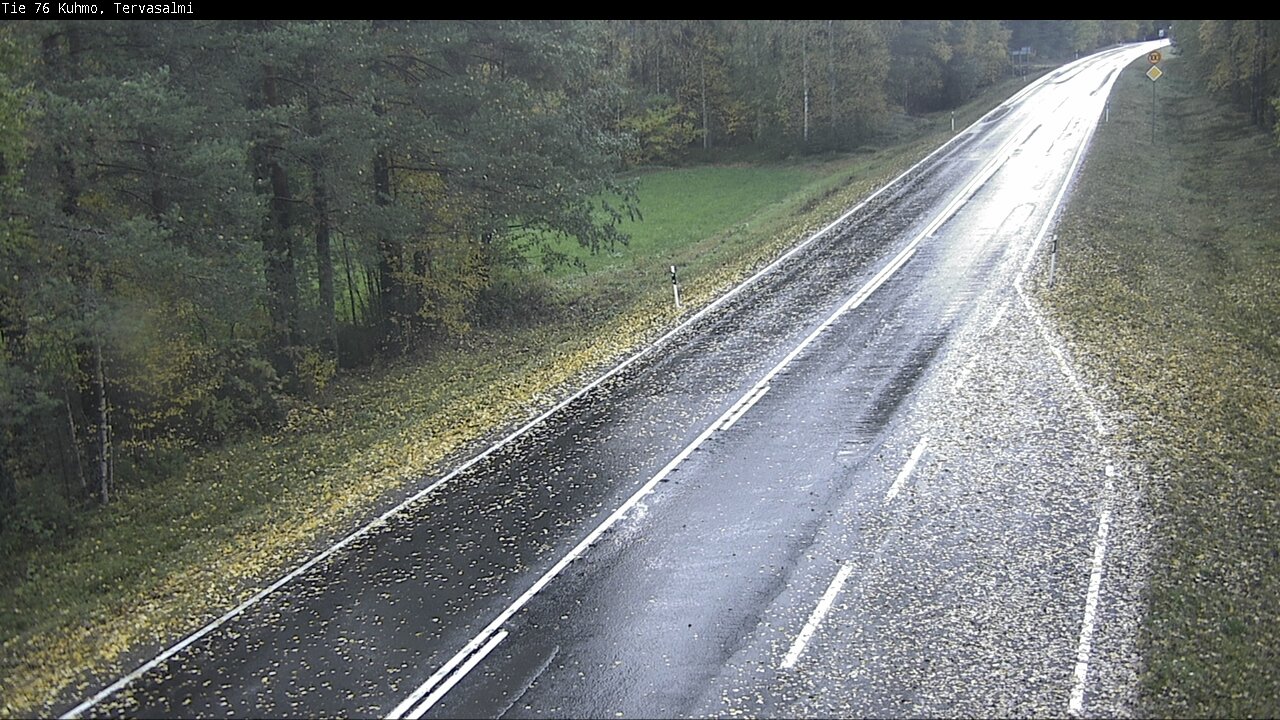 Weather Camera Image Road 76 Kuhmo, Tervasalmi, Kuhmo, Kainuu