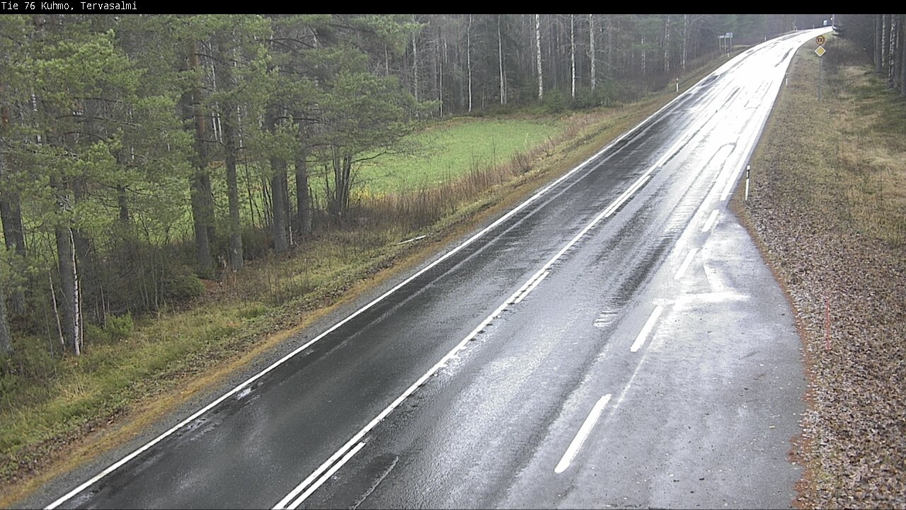 Kelikamerat Kuva Tie 76 Kuhmo, Tervasalmi, Kuhmo, Kainuu