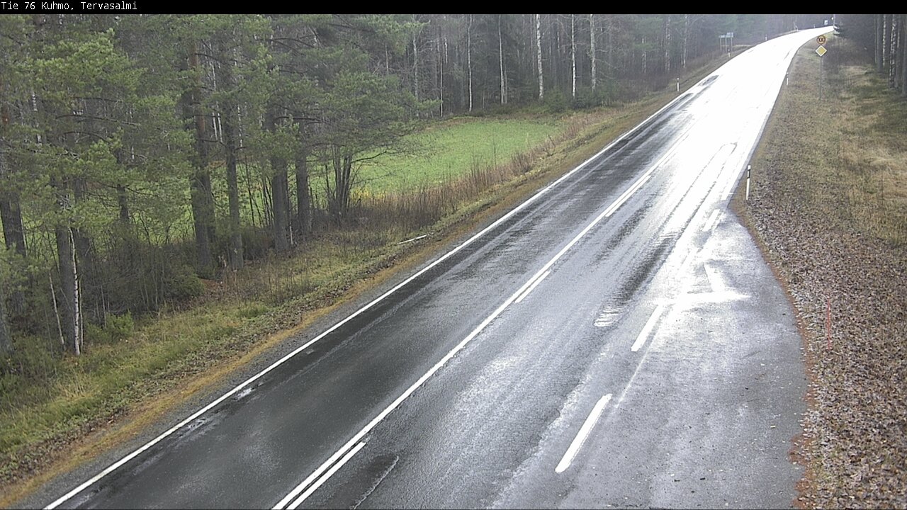 Kelikamerat Kuva Tie 76 Kuhmo, Tervasalmi, Kuhmo, Kainuu