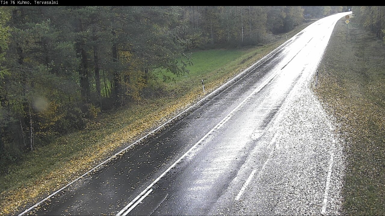 Weather Camera Image Road 76 Kuhmo, Tervasalmi, Kuhmo, Kainuu
