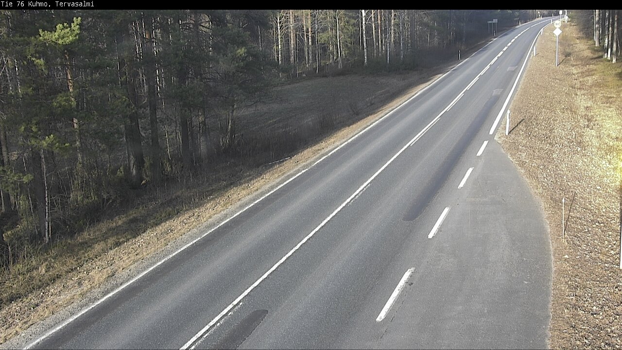 Kelikamerat Kuva Tie 76 Kuhmo, Tervasalmi, Kuhmo, Kainuu