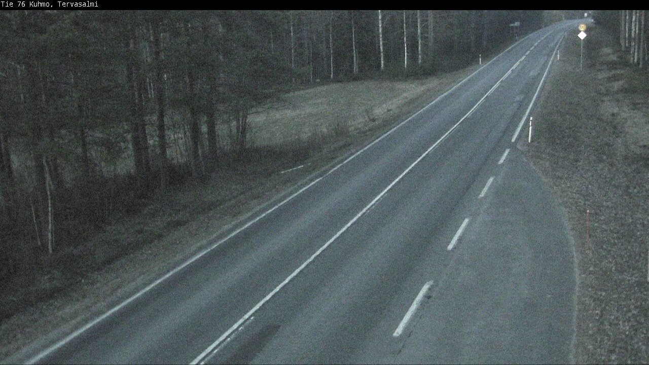Kelikamerat Kuva Tie 76 Kuhmo, Tervasalmi, Kuhmo, Kainuu