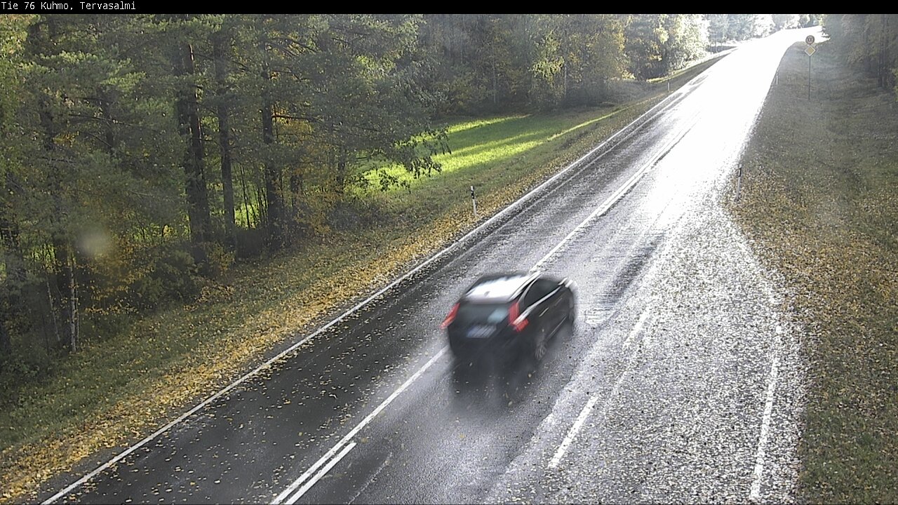 Weather Camera Image Road 76 Kuhmo, Tervasalmi, Kuhmo, Kainuu