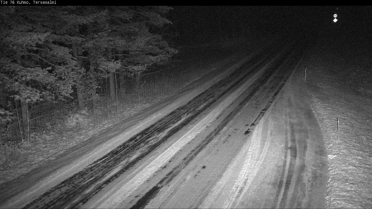 Weather Camera Image Road 76 Kuhmo, Tervasalmi, Kuhmo, Kainuu