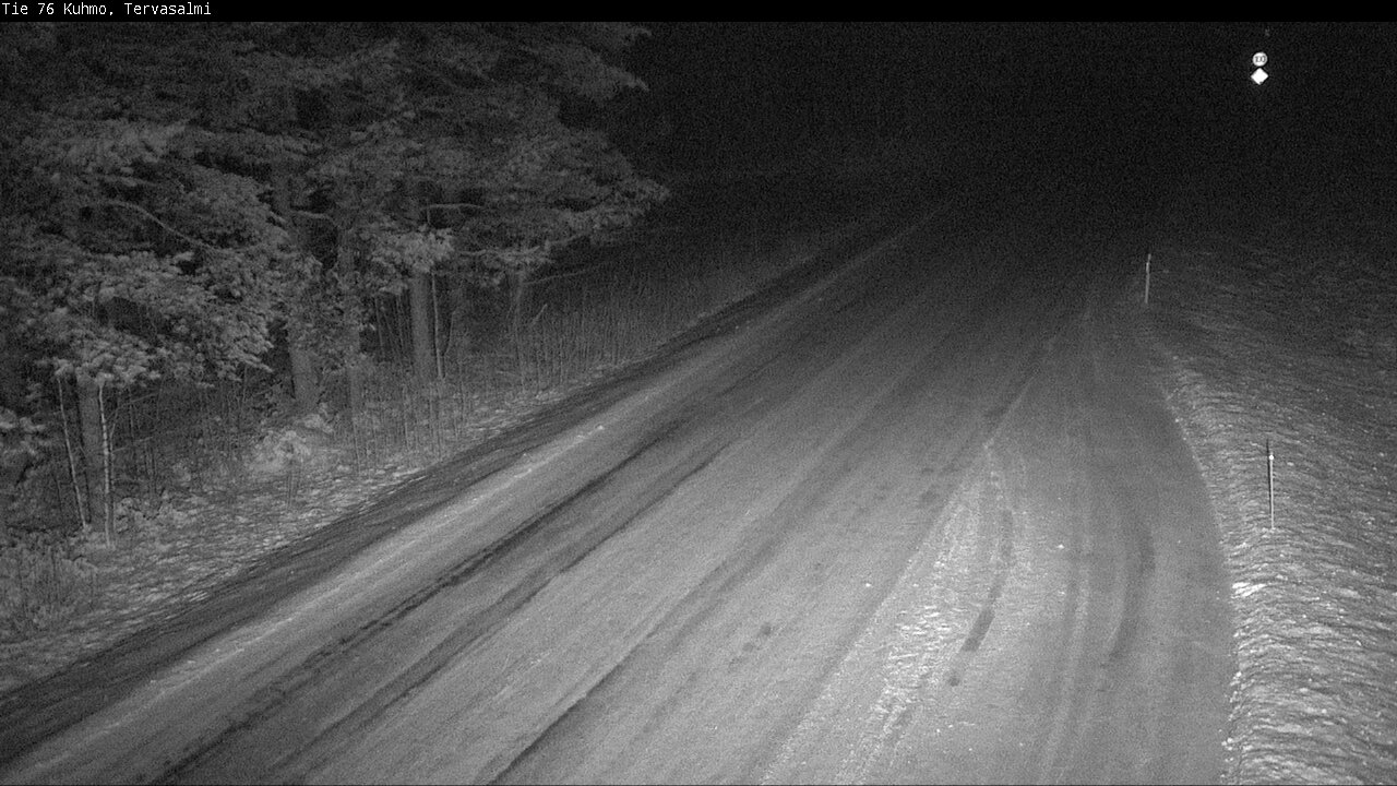 Weather Camera Image Road 76 Kuhmo, Tervasalmi, Kuhmo, Kainuu