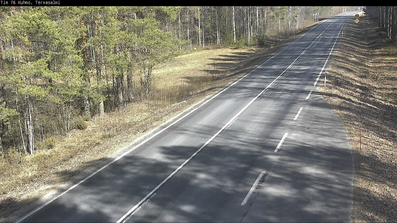 Kelikamerat Kuva Tie 76 Kuhmo, Tervasalmi, Kuhmo, Kainuu