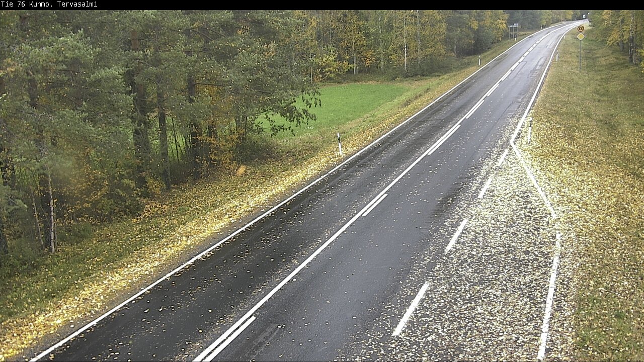 Weather Camera Image Road 76 Kuhmo, Tervasalmi, Kuhmo, Kainuu