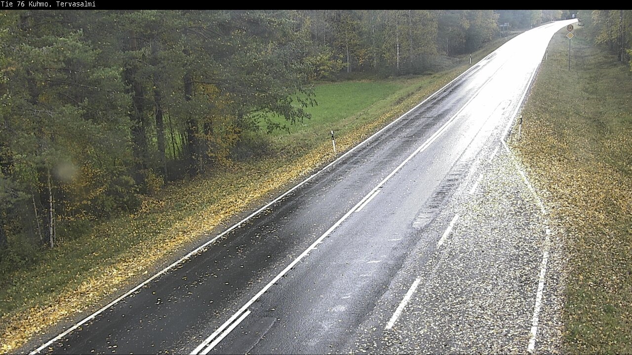 Weather Camera Image Road 76 Kuhmo, Tervasalmi, Kuhmo, Kainuu