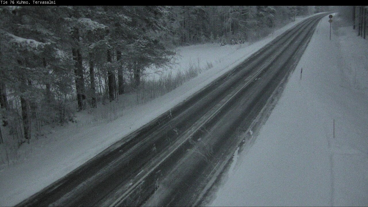 Kelikamerat Kuva Tie 76 Kuhmo, Tervasalmi, Kuhmo, Kainuu