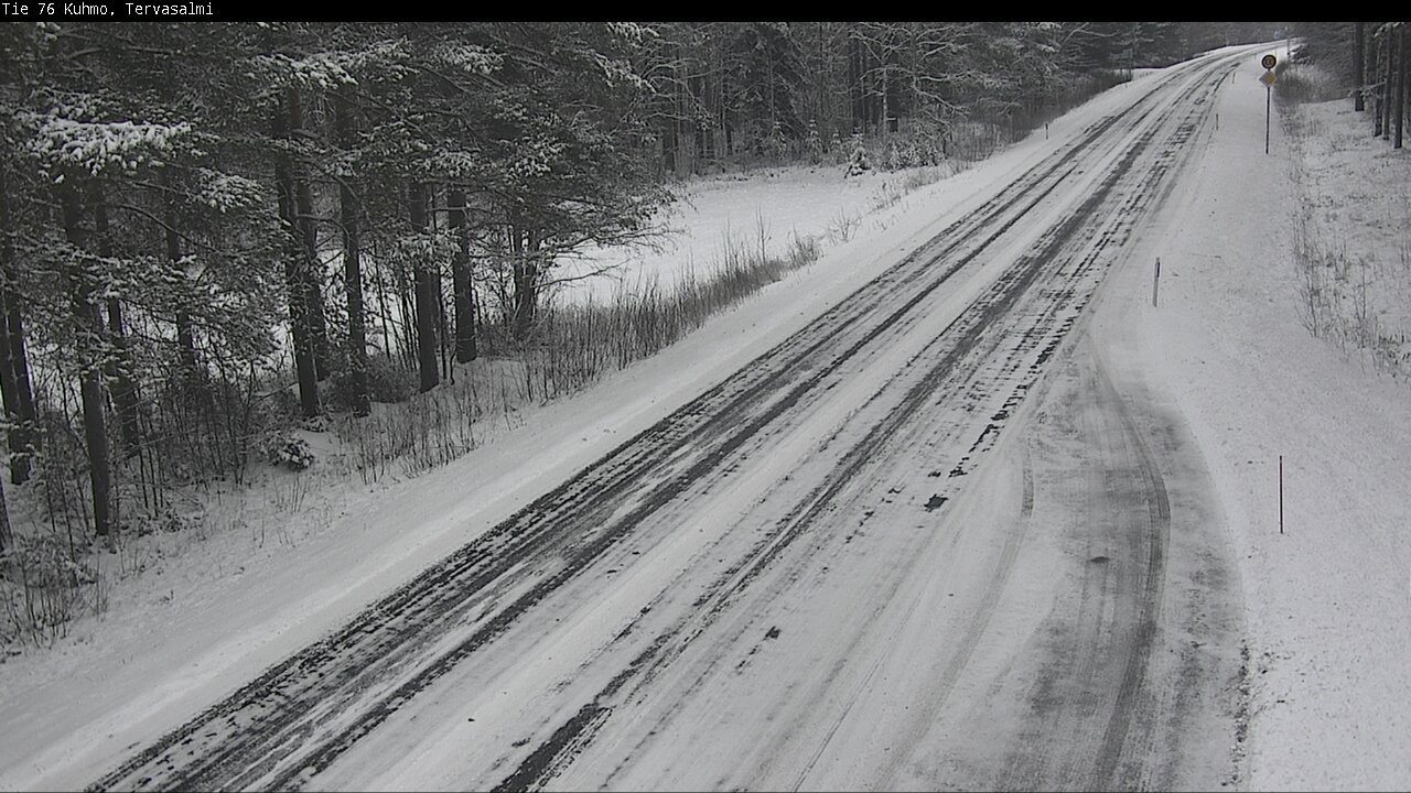 Weather Camera Image Road 76 Kuhmo, Tervasalmi, Kuhmo, Kainuu