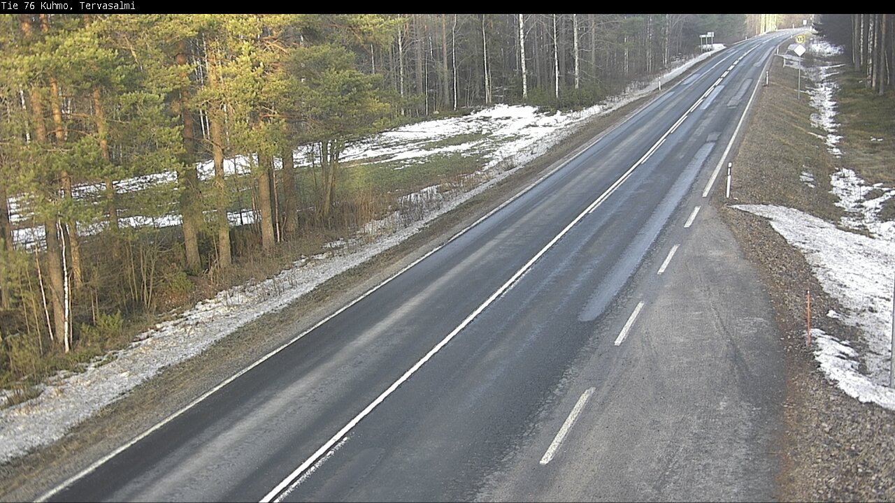 Kelikamerat Kuva Tie 76 Kuhmo, Tervasalmi, Kuhmo, Kainuu