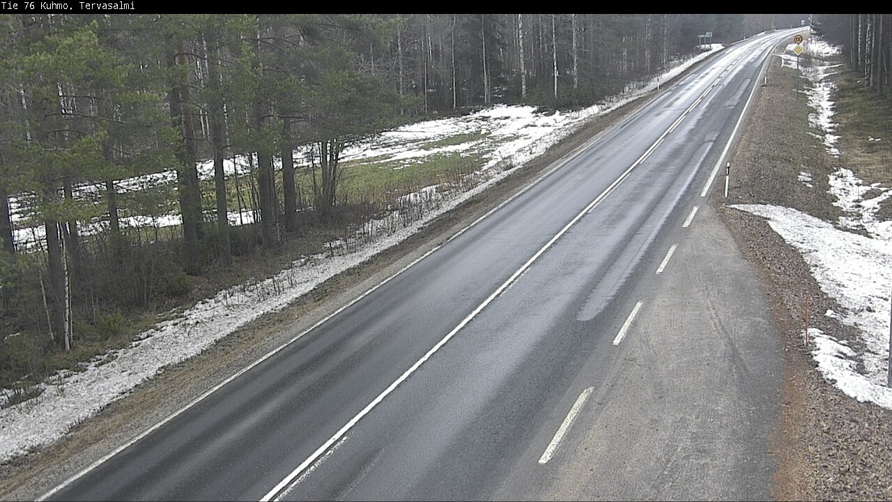 Kelikamerat Kuva Tie 76 Kuhmo, Tervasalmi, Kuhmo, Kainuu