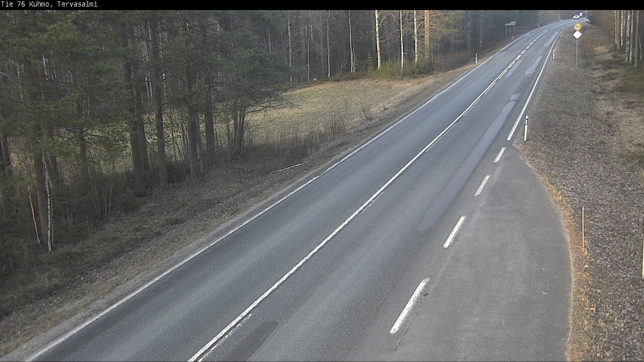 Kelikamerat Kuva Tie 76 Kuhmo, Tervasalmi, Kuhmo, Kainuu