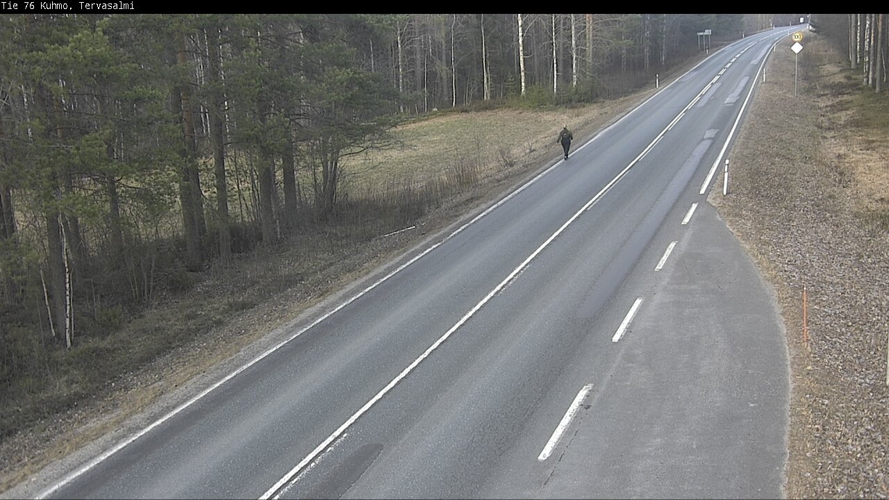 Kelikamerat Kuva Tie 76 Kuhmo, Tervasalmi, Kuhmo, Kainuu