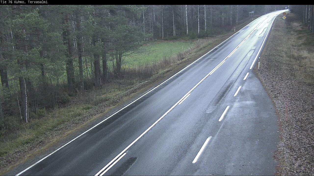 Kelikamerat Kuva Tie 76 Kuhmo, Tervasalmi, Kuhmo, Kainuu