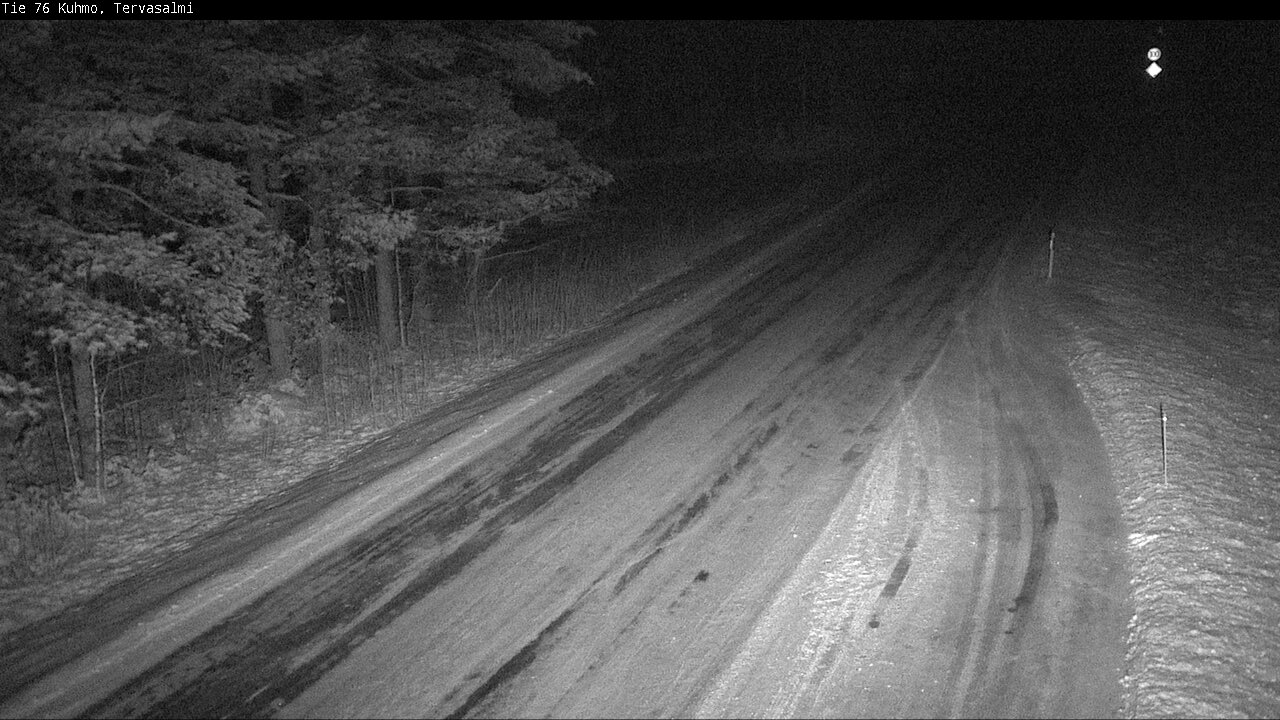 Weather Camera Image Road 76 Kuhmo, Tervasalmi, Kuhmo, Kainuu