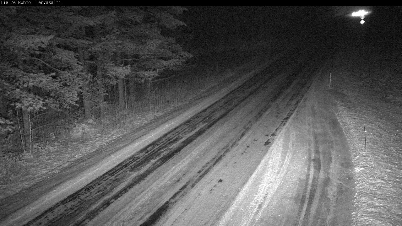 Weather Camera Image Road 76 Kuhmo, Tervasalmi, Kuhmo, Kainuu