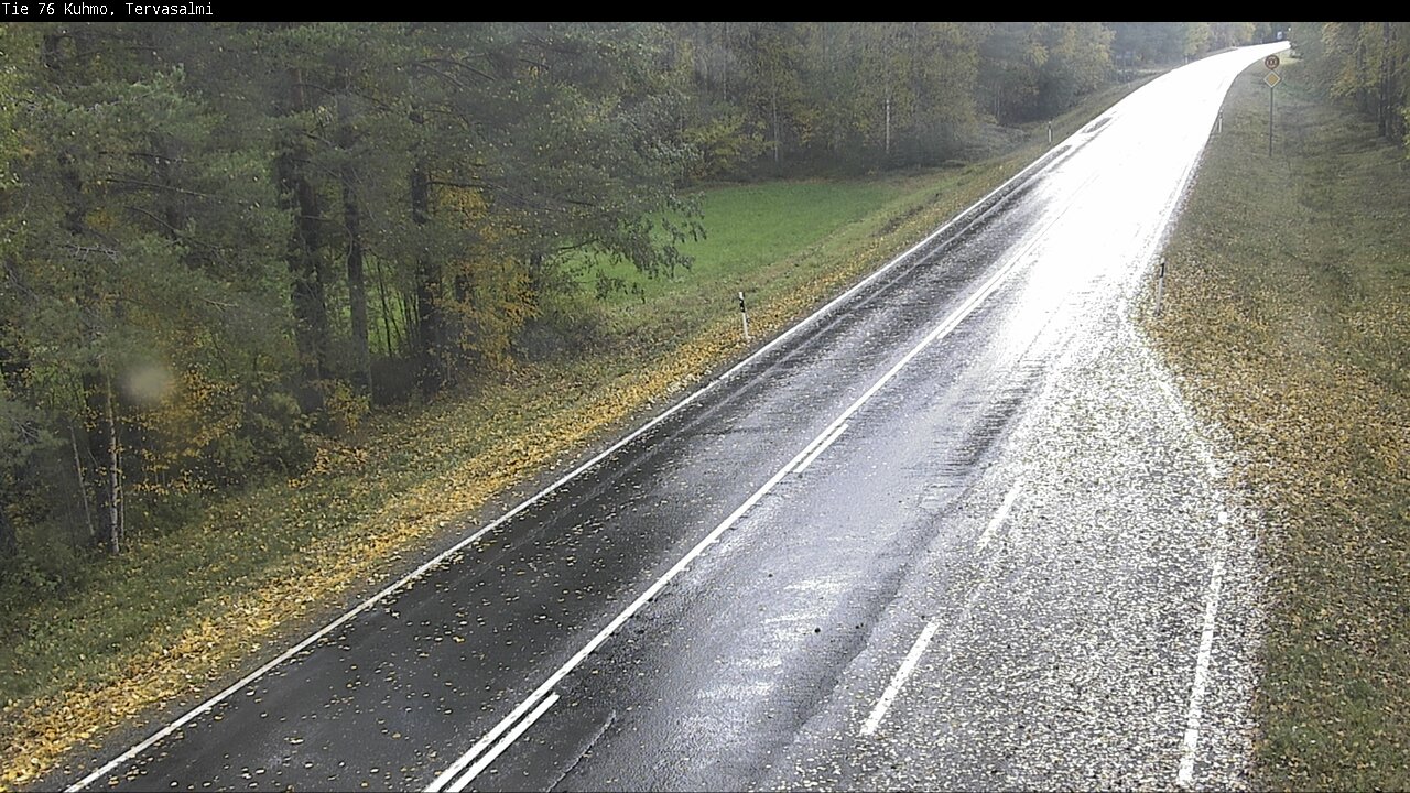 Weather Camera Image Road 76 Kuhmo, Tervasalmi, Kuhmo, Kainuu