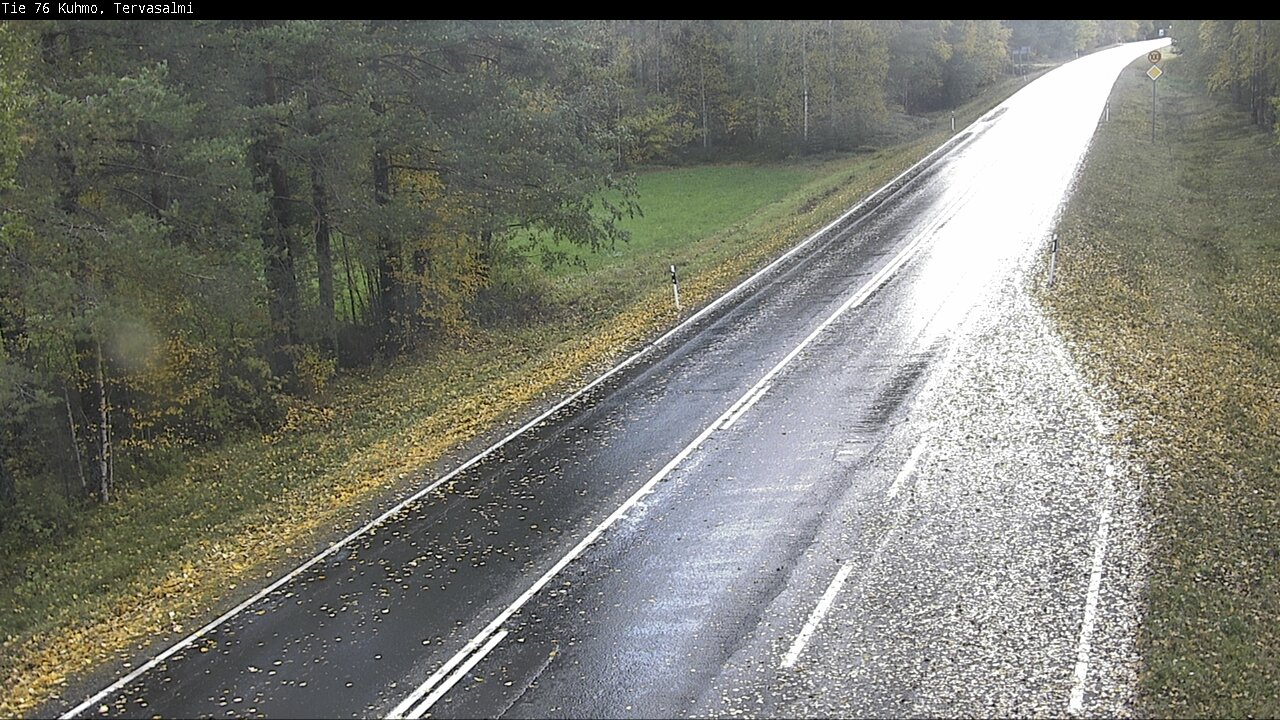 Weather Camera Image Road 76 Kuhmo, Tervasalmi, Kuhmo, Kainuu