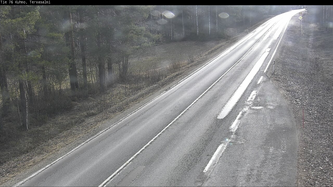 Kelikamerat Kuva Tie 76 Kuhmo, Tervasalmi, Kuhmo, Kainuu