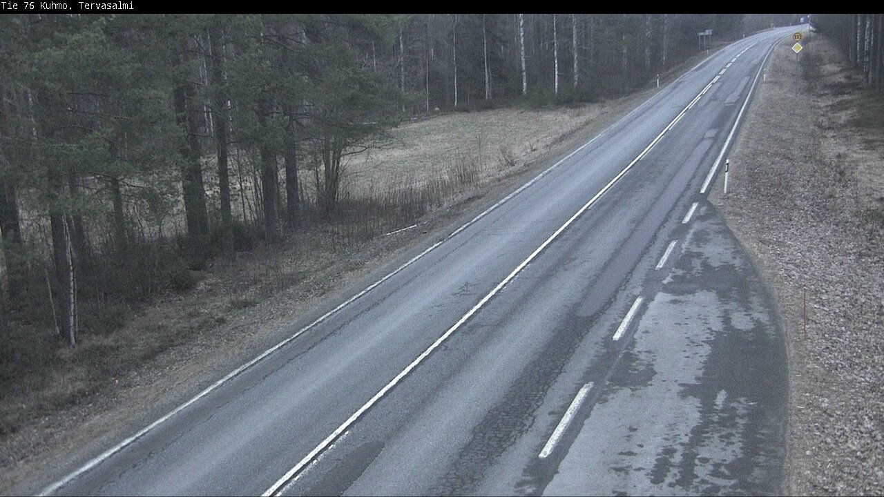Kelikamerat Kuva Tie 76 Kuhmo, Tervasalmi, Kuhmo, Kainuu