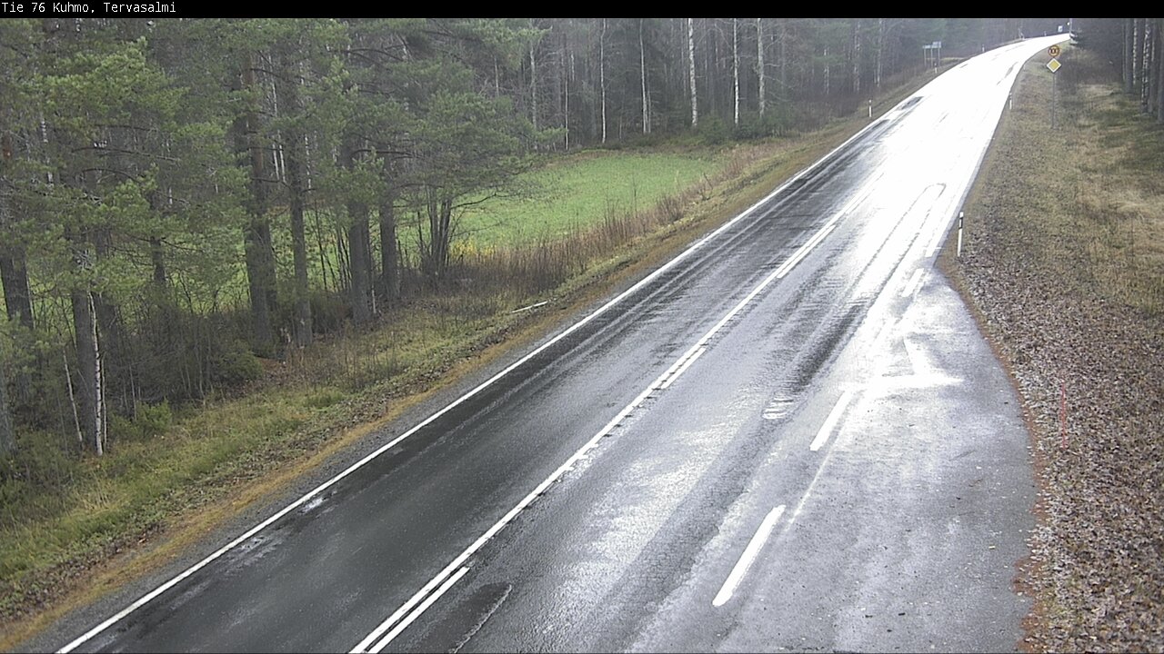 Kelikamerat Kuva Tie 76 Kuhmo, Tervasalmi, Kuhmo, Kainuu