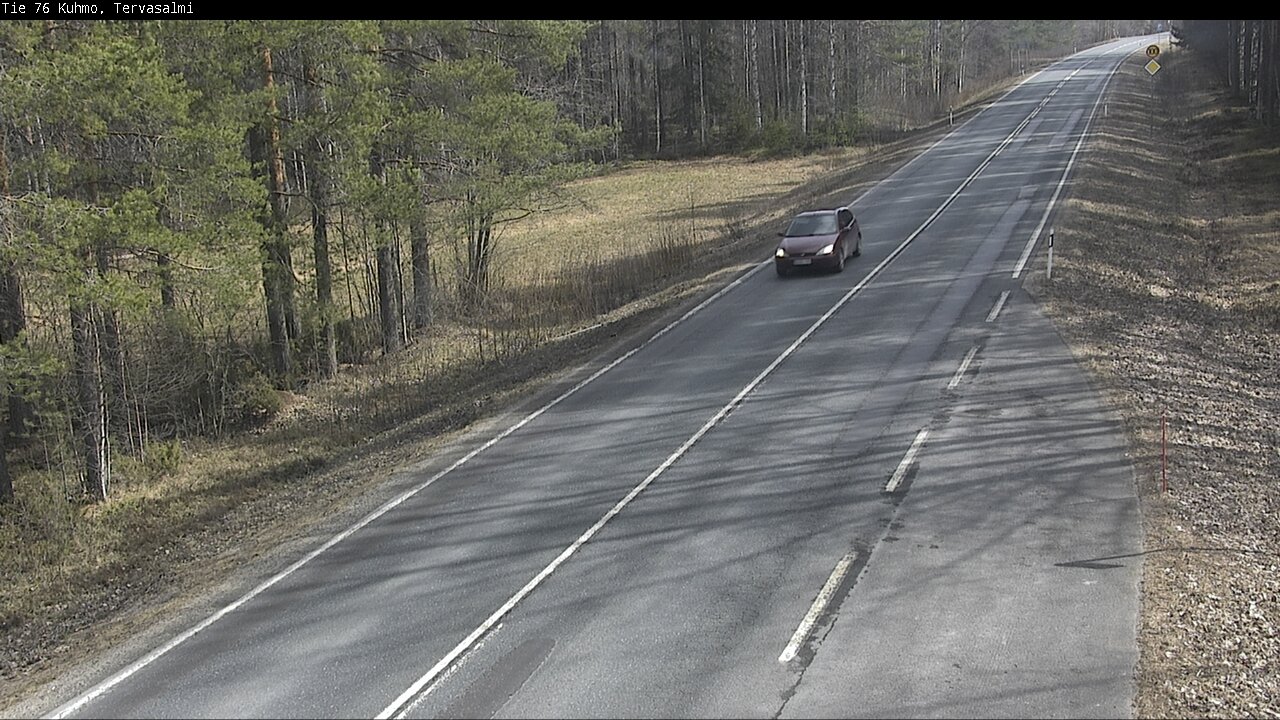 Kelikamerat Kuva Tie 76 Kuhmo, Tervasalmi, Kuhmo, Kainuu